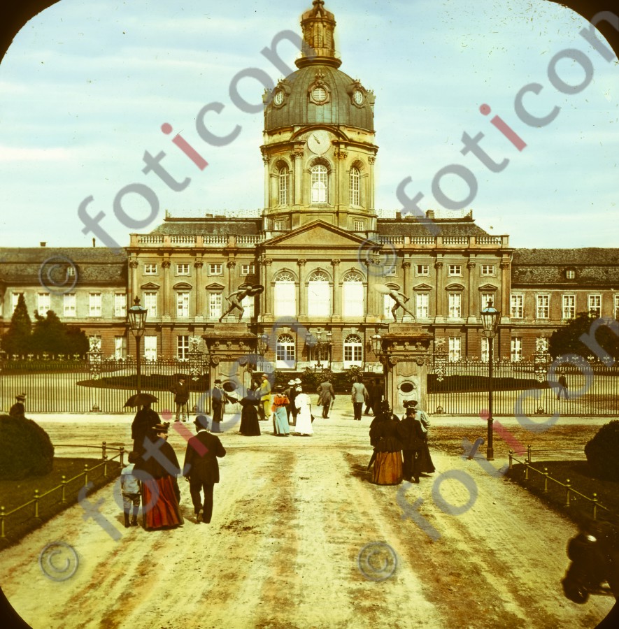 Schloss Charlottenburg ; Charlottenburg Palace - Foto foticon-simon-fr-d-grosse-190-005.jpg | foticon.de - Bilddatenbank für Motive aus Geschichte und Kultur